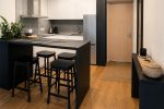 Apartamenty „Pušų terasa” w Juodkrantė, nowocześnie wyposażone z dużym tarasem