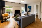 Apartamenty „Pušų terasa” w Juodkrantė, nowocześnie wyposażone z dużym tarasem