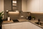 Apartamenty „Pušų terasa” w Juodkrantė, nowocześnie wyposażone z dużym tarasem