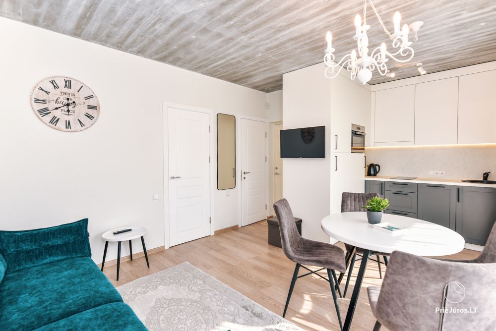 Apartamenty w kwartał 'Čiki Puki', Kunigiškės, ul. Kontininkų, parter