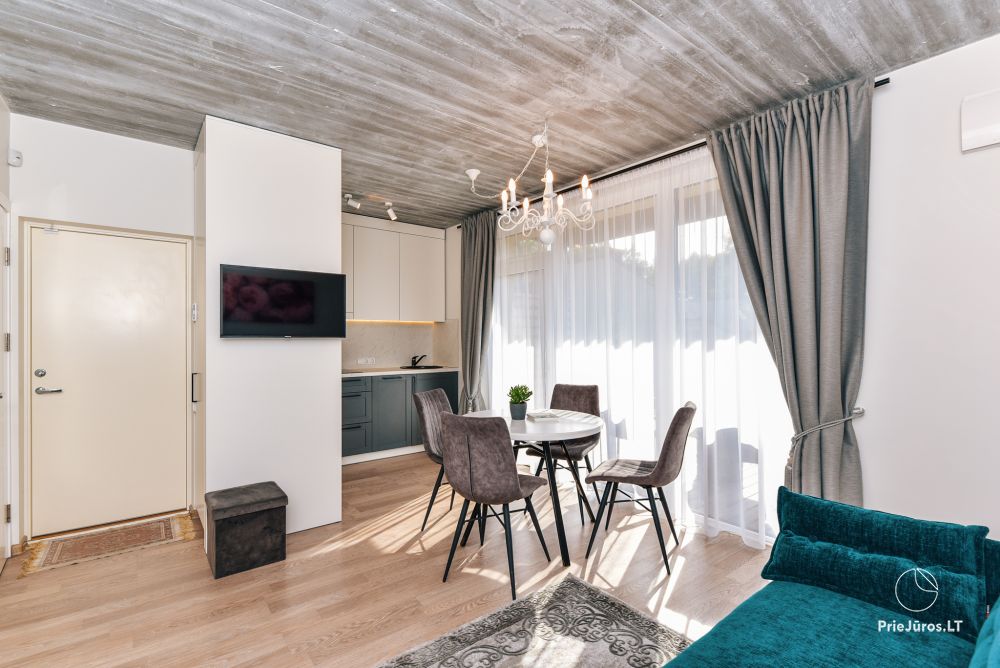 Apartamenty w kwartał 'Čiki Puki', Kunigiškės, ul. Kontininkų, parter