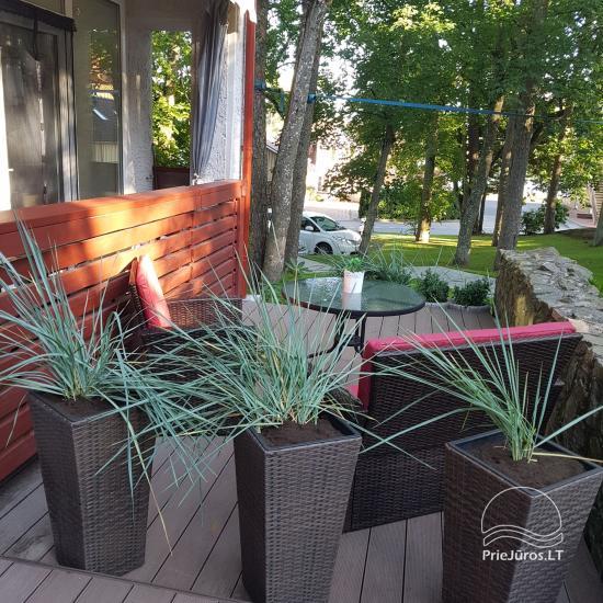 Apartament typu studio do wynajęcia w centrum Juodkrante, w pobliżu Zalewu Kurońskiego