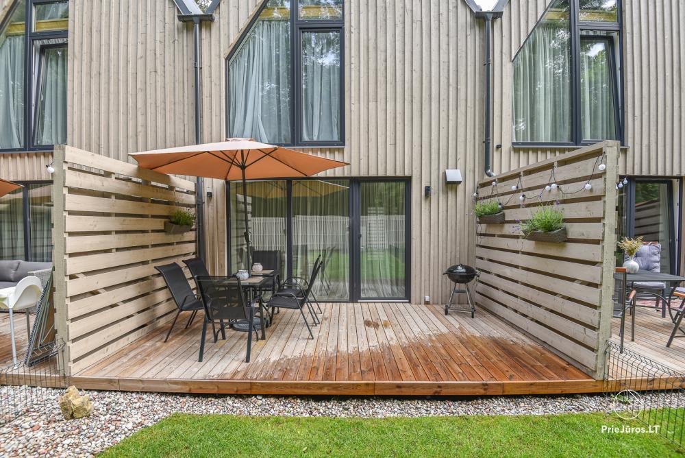 Villa Una - nowy 3-piętrowy domek w kompleksie Ciki puki pajurys