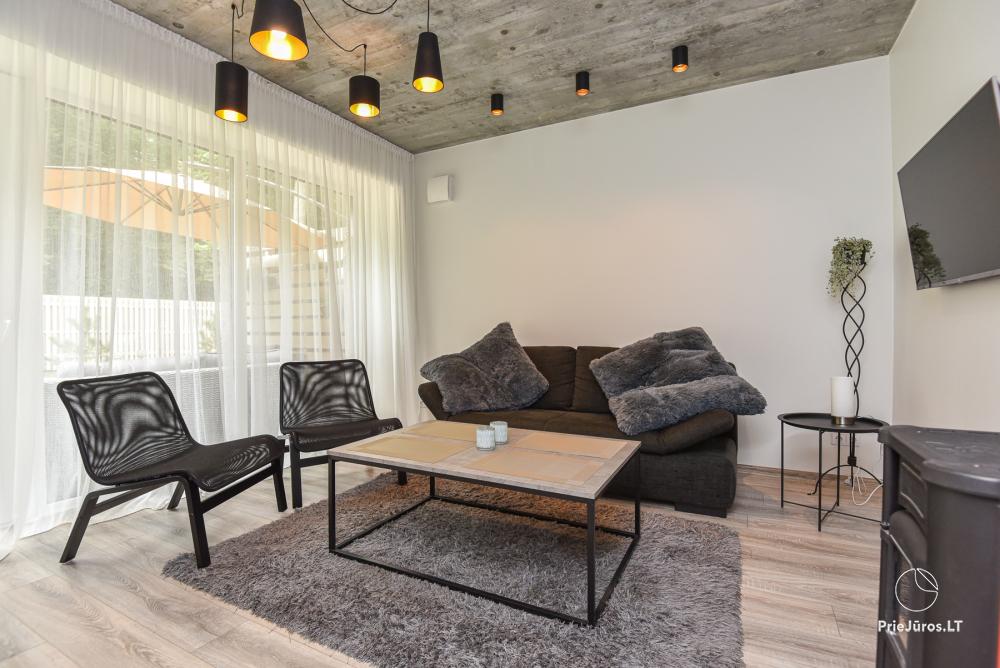 Villa Una - nowy 3-piętrowy domek w kompleksie Ciki puki pajurys