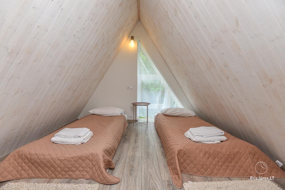 Villa Una - nowy 3-piętrowy domek w kompleksie Ciki puki pajurys
