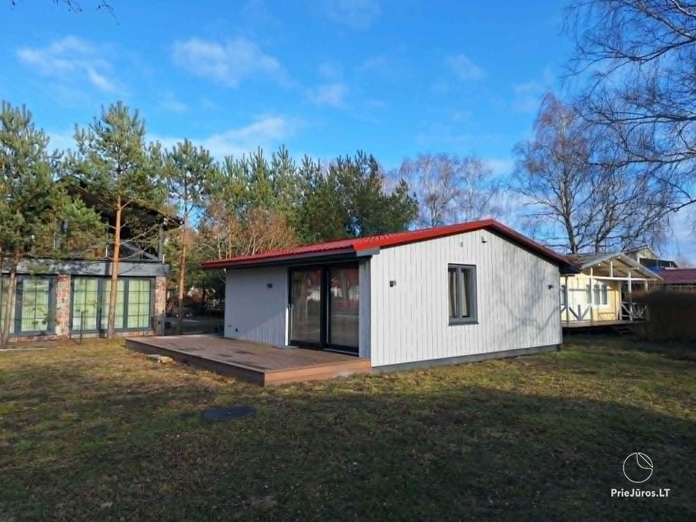 Dwa nowe apartamenty - domki w Šventoji