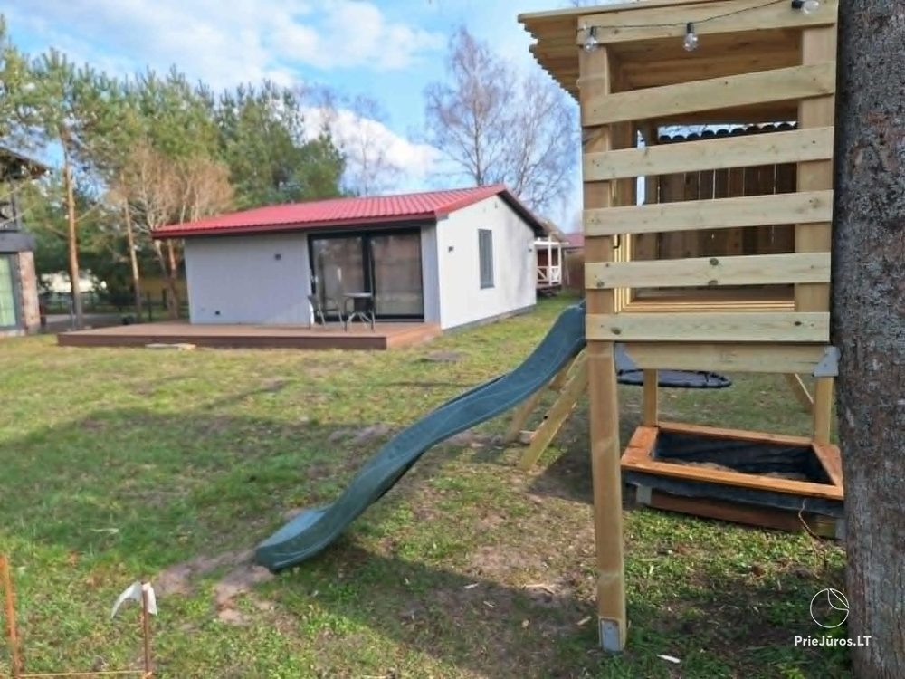Dwa nowe apartamenty - domki w Šventoji