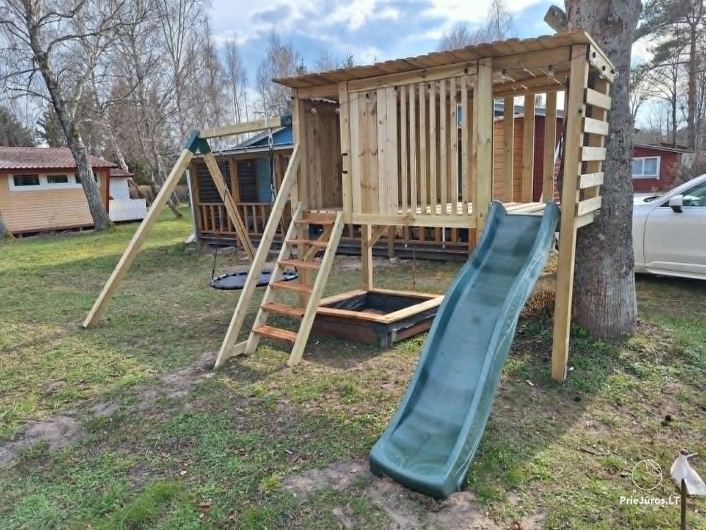 Dwa nowe apartamenty - domki w Šventoji
