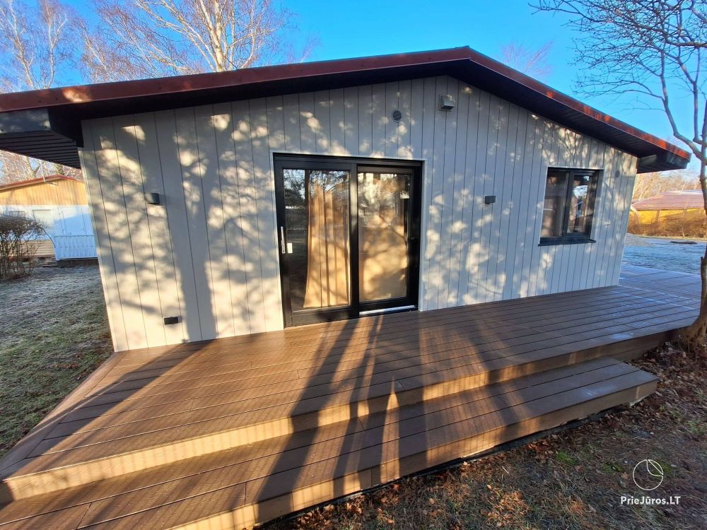 Dwa nowe apartamenty - domki w Šventoji