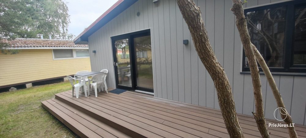 Dwa nowe apartamenty - domki w Šventoji