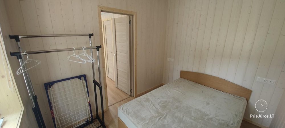 Dwa nowe apartamenty - domki w Šventoji