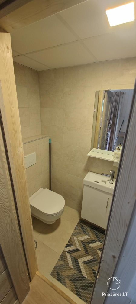 Dwa nowe apartamenty - domki w Šventoji