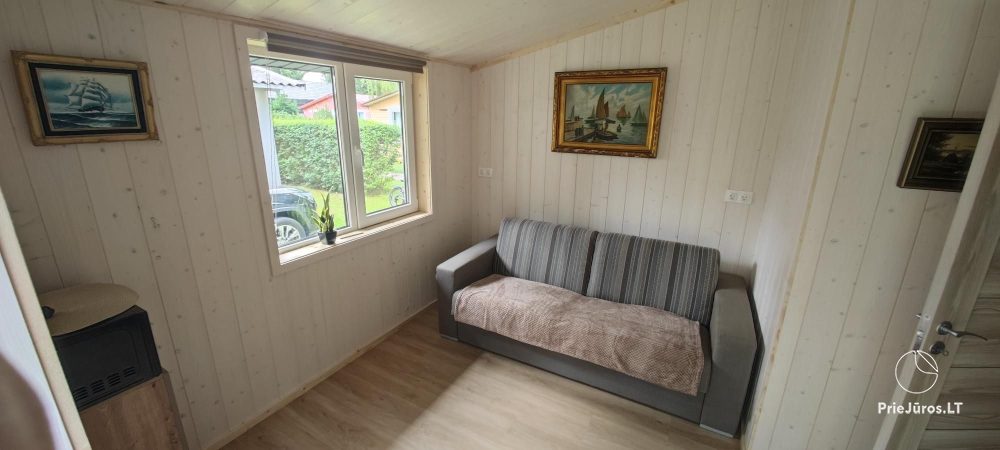 Dwa nowe apartamenty - domki w Šventoji
