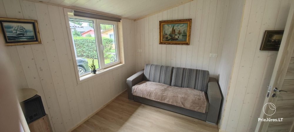 Dwa nowe apartamenty - domki w Šventoji
