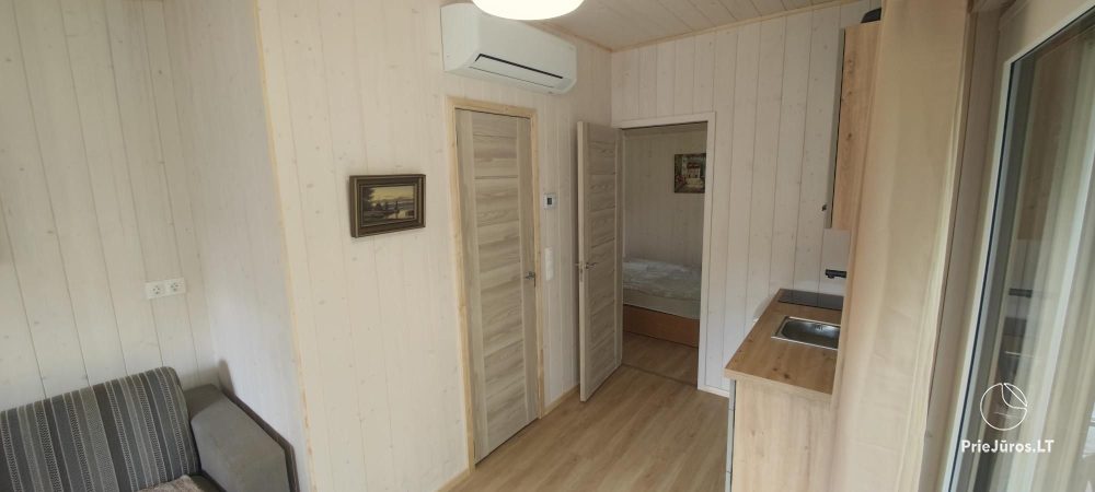 Dwa nowe apartamenty - domki w Šventoji