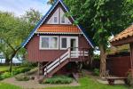 Dom z bajki w centrum Nidy, w Mierzei Kurońskiej, na Litwie