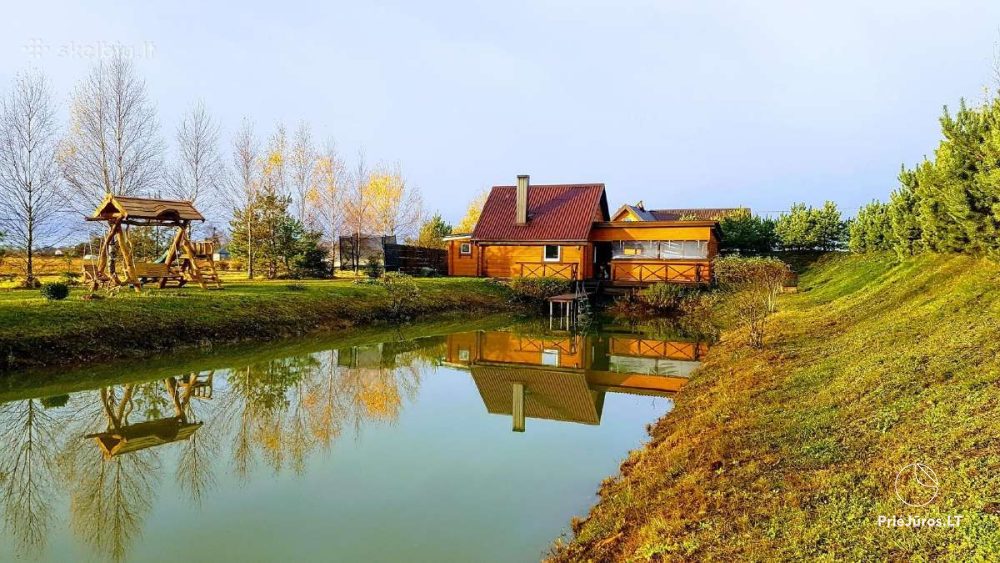 Sauna „Mato” z kąpiącym się w Agluonėnai w regionie Kłajpedy - 1