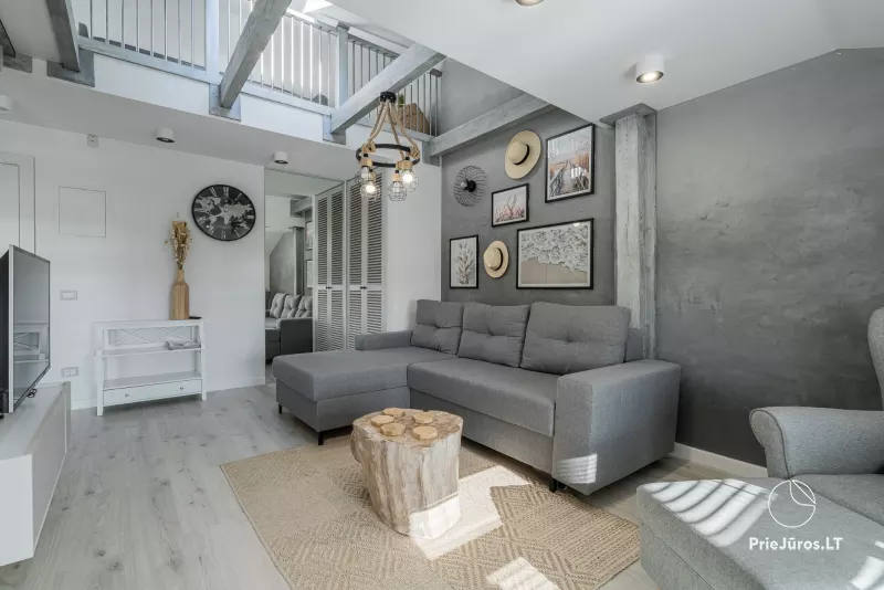 Apartamenty w Nidzie Come’In Nida z widokiem na Zalew Kuroński