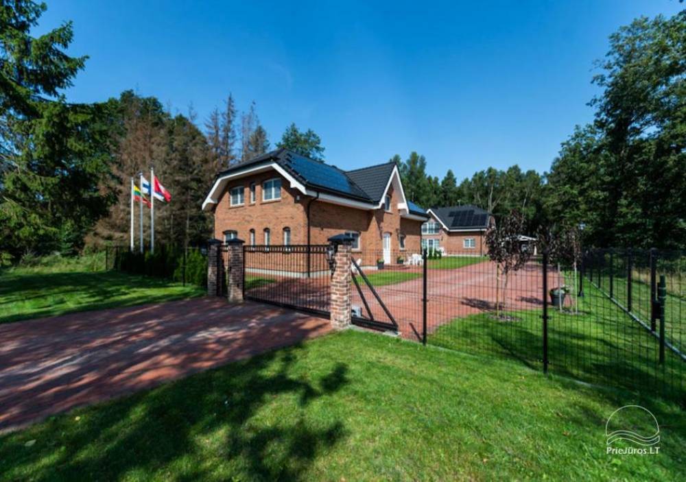 Villa Aido - przestronne apartamenty do wynajęcia w Połądze, w Kunigiskiai. Do morza zaledwie 200 metrów! - 1
