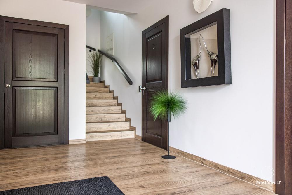 Villa Aido - przestronne apartamenty do wynajęcia w Połądze, w Kunigiskiai. Do morza zaledwie 200 metrów!