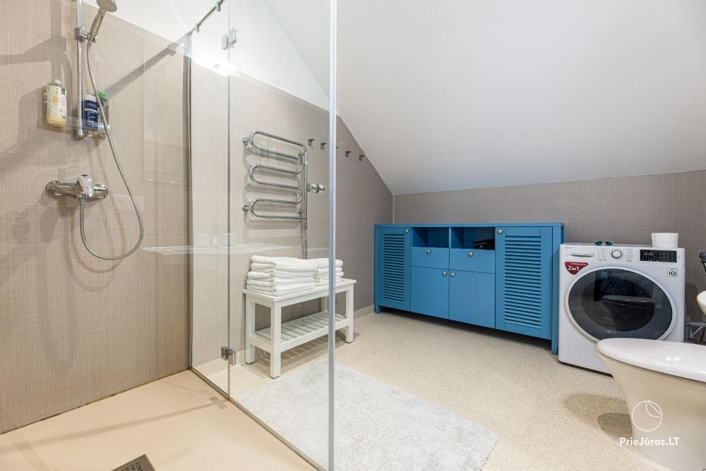 Villa Aido - przestronne apartamenty do wynajęcia w Połądze, w Kunigiskiai. Do morza zaledwie 200 metrów!
