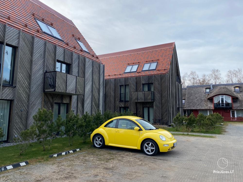 Apartamenty Ieva w nowo wybudowanej dzielnicy Pervalka dla 2-4 osób.