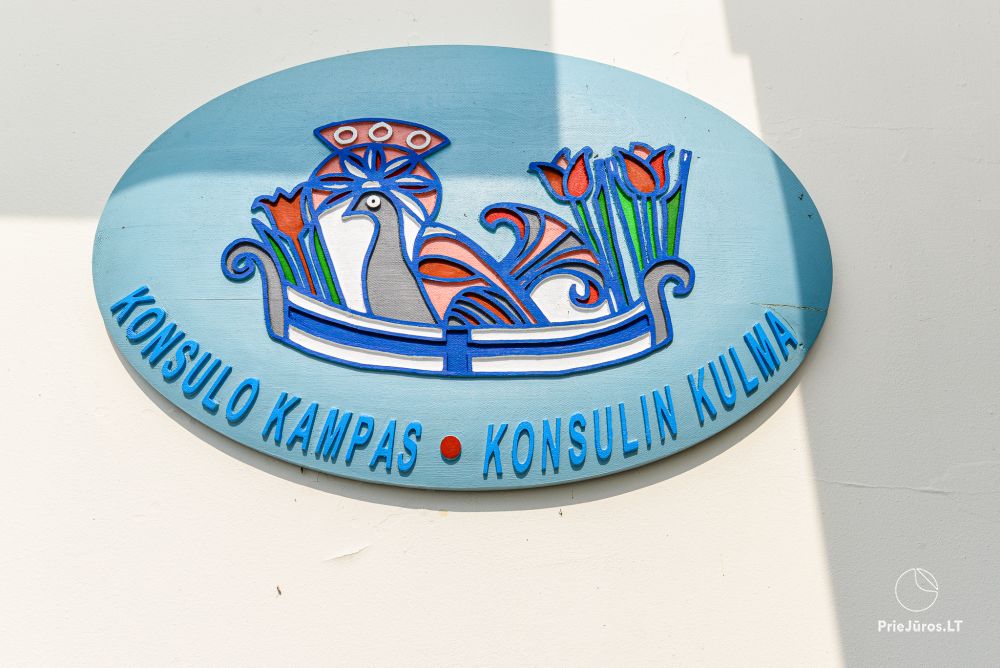 Kącik konsula - mieszkanie w Juodkrante z widokiem na Zalew Kuroński, sauna, taras w ogrodzie różanym - 1