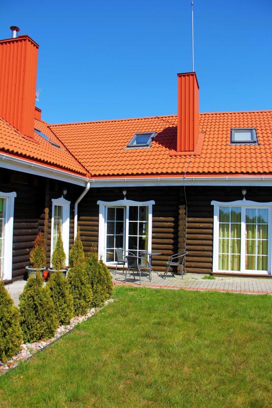 Apartament z tarasem i osobnym wejściem Sventoji Ranča
