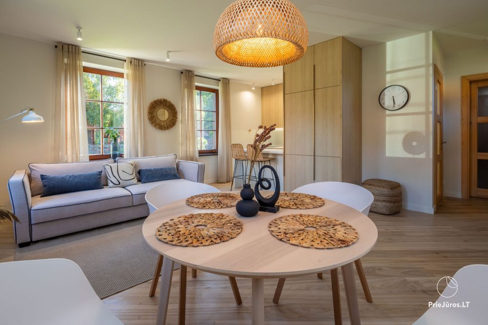 Sea Salt Home, Karklė – 3 min do morza! 75 m² dom z prywatnym 400 m² ogrodem