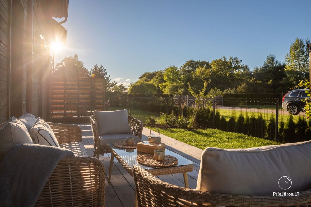 Sea Salt Home, Karklė – 3 min do morza! 75 m² dom z prywatnym 400 m² ogrodem