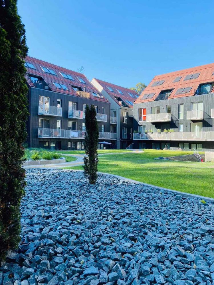 Apartamenty z balkonami 'Hills' w Juodkrantė