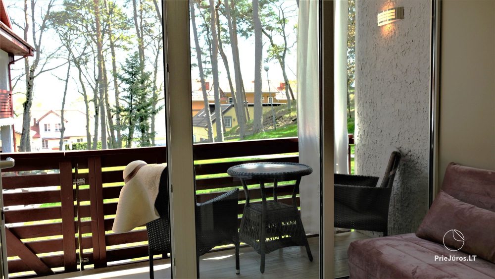 Apartamenty z balkonami 'Hills' w Juodkrantė