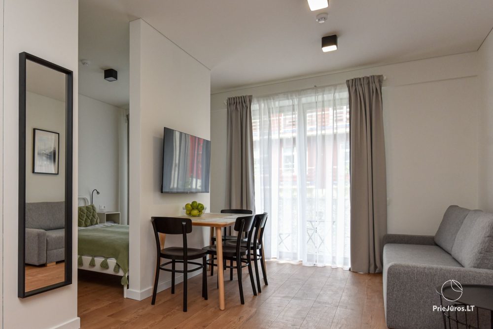 Apartamenty z balkonami 'Hills' w Juodkrantė