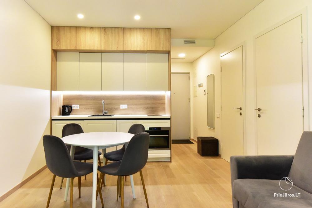 Nowe apartamenty typu studio oraz z dwiema sypialniami w Juodkrante dla 2-6 osób - 1