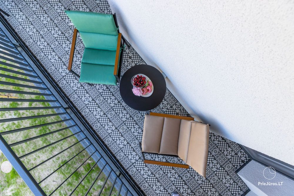Coral Sea Home – Mano jūra 1, Kunigiškiai – apartamenty z balkonem i patio, z grillem, basen w kompleksie
