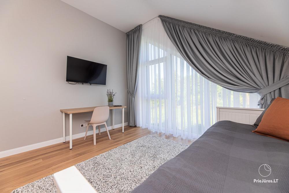 Nowy, przestronny domek do wynajęcia w Połądze, w Kunigiskiai