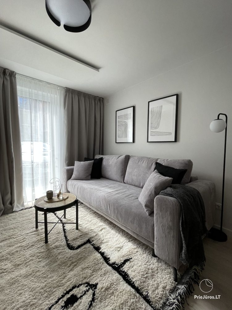 Apartamenty w kompleksie Maluno vilos w centrum Połągi iw kompleksie Mano Jura 2, w Kunigiskiai - 1