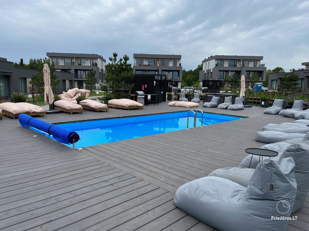 Apartamenty w kompleksie Maluno vilos w centrum Połągi iw kompleksie Mano Jura 2, w Kunigiskiai - 1