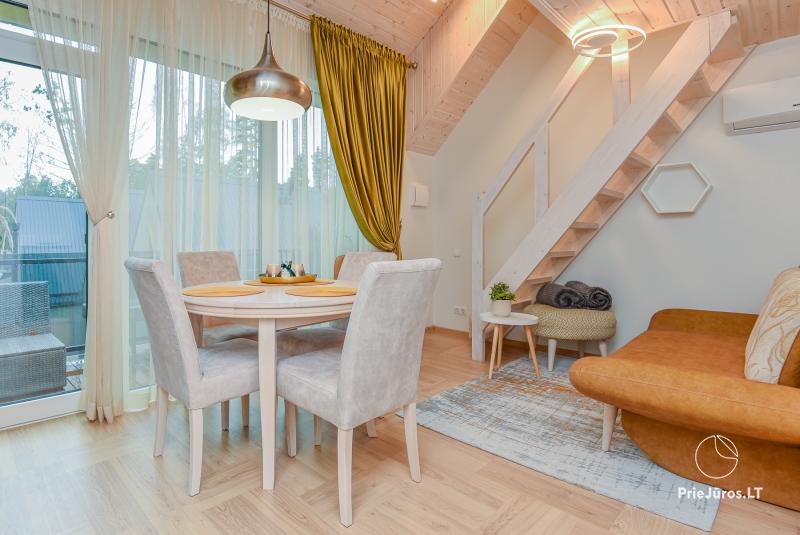 Nowe ekskluzywne apartamenty Pienes pukas w Połądze, z podgrzewanym basenem zewnętrznym!