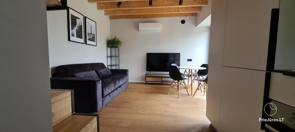 Nowo urządzone apartamenty „Svencelės sala”