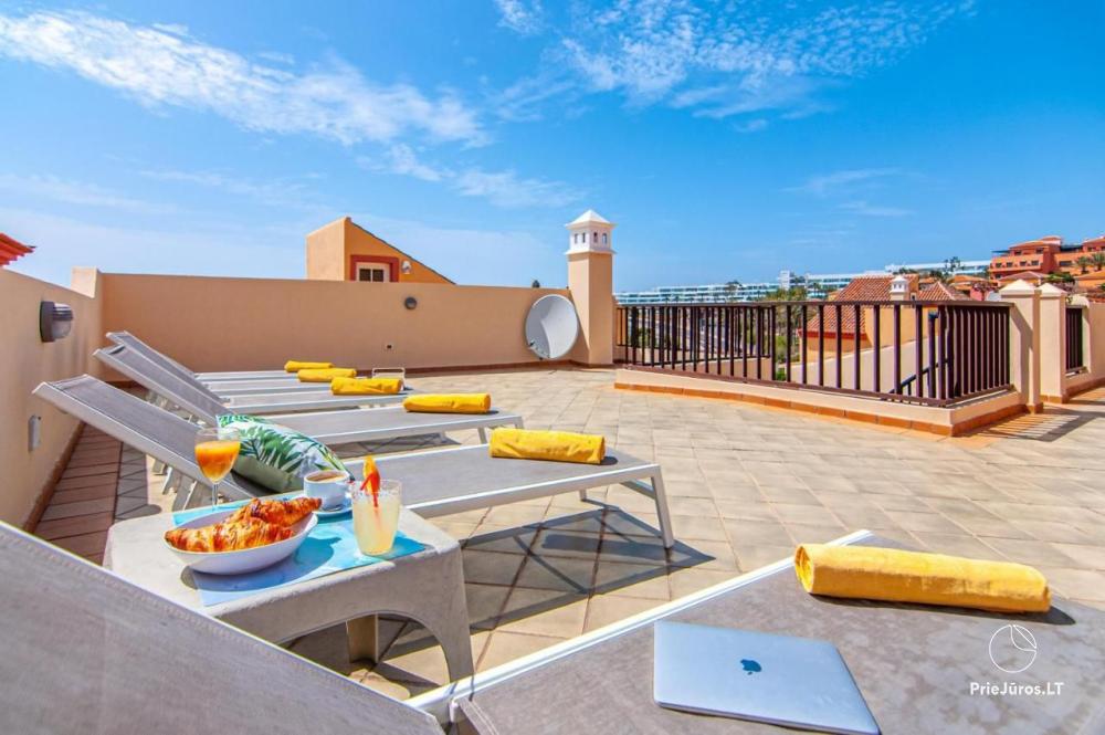 Apartament Lujoso apartamento de 3 dormitorios con y panorámica vista mar na Teneryfie