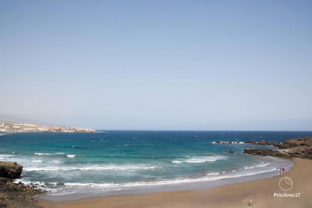 Apartament Vistas al Mar junto a la playa 3B na Teneryfie
