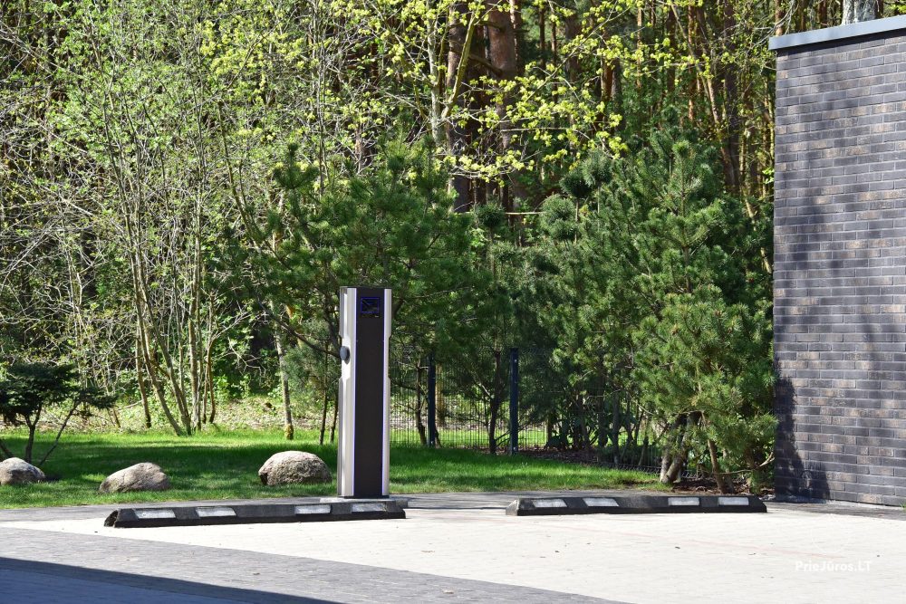 Nowe, przestronne apartamenty „Palangos Vilnele” otoczone sosnami, blisko morza z klimatyzacją i przestronnymi tarasami z widokiem na las sosnowy i morze