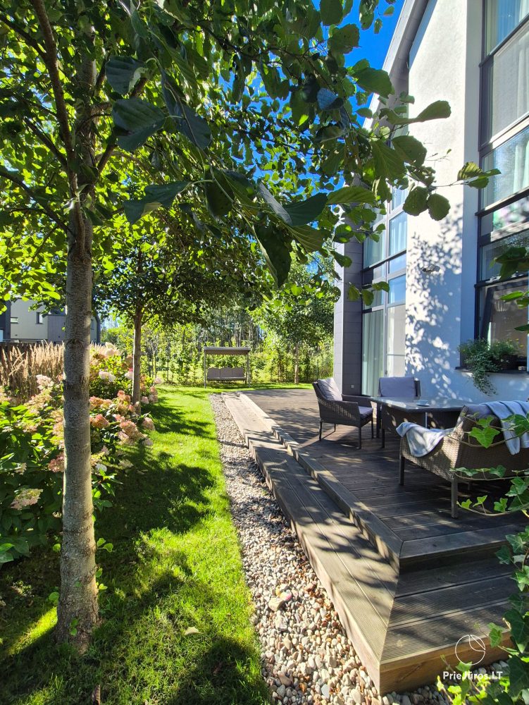 Domek Tarp berzu w Kunigiskiai