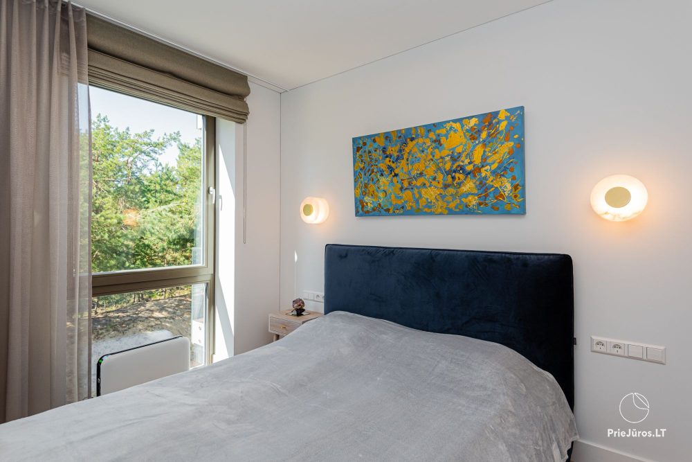Przytulne i stylowo urządzone apartamenty do wynajęcia w nowej dzielnicy Marių Vētrungiu.