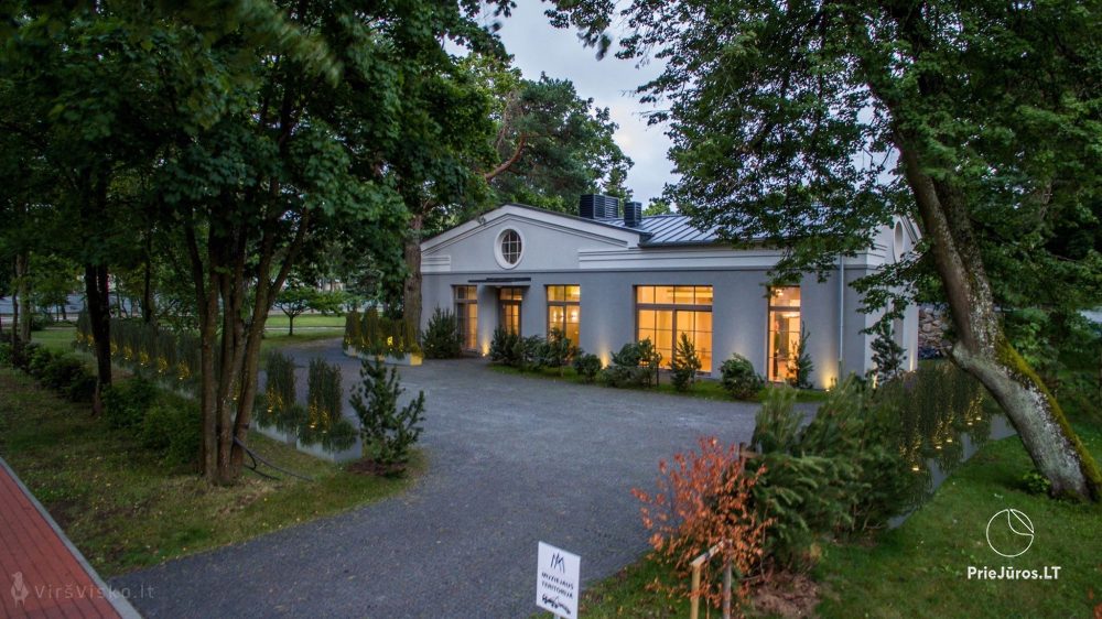 Villa Comfort w centrum Połągi, 200 metrów do morza