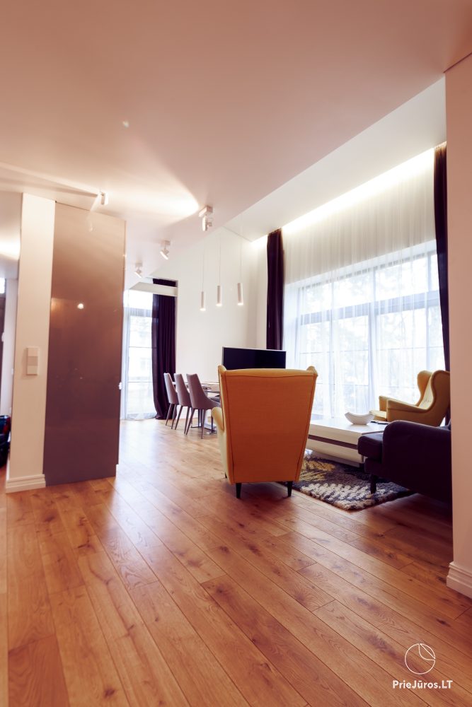 Villa Comfort w centrum Połągi, 200 metrów do morza