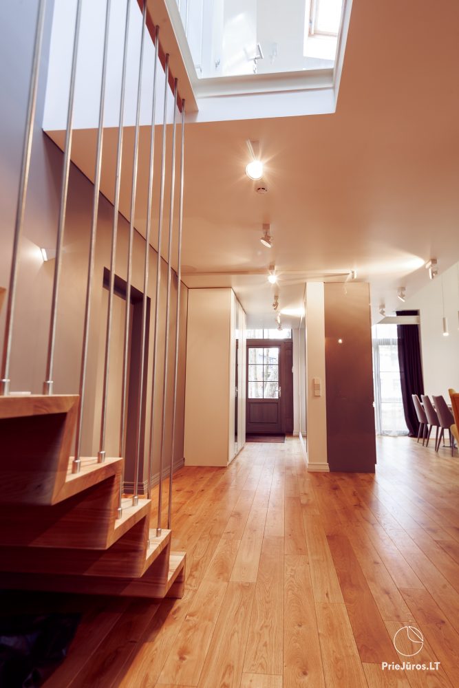 Villa Comfort w centrum Połągi, 200 metrów do morza