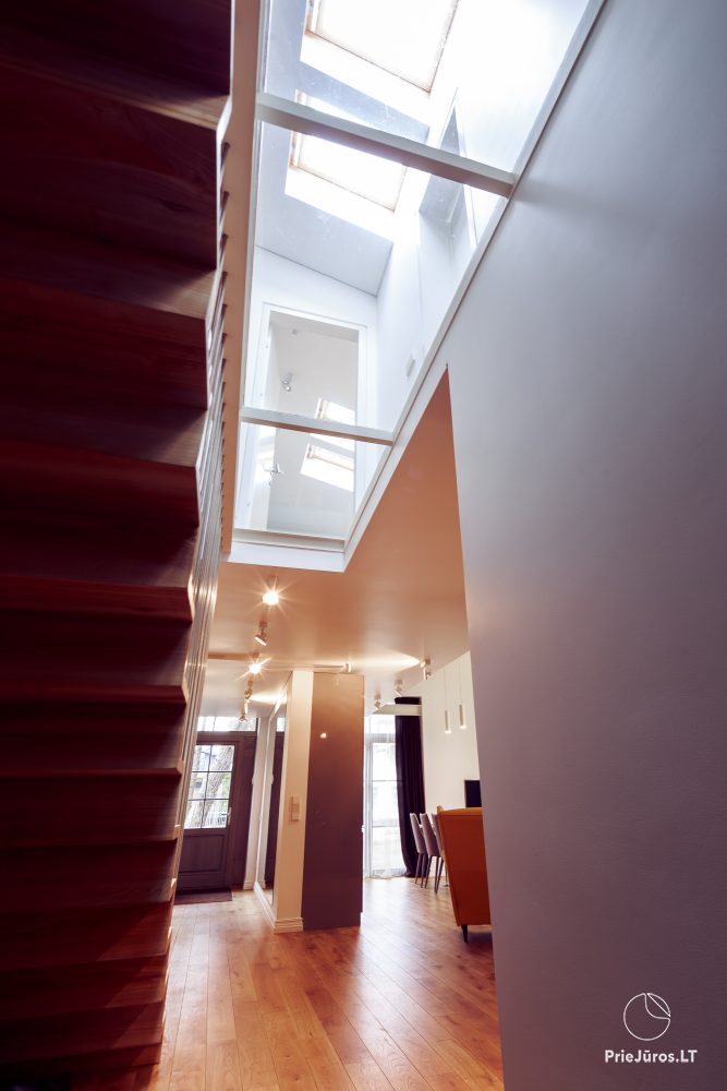 Villa Comfort w centrum Połągi, 200 metrów do morza