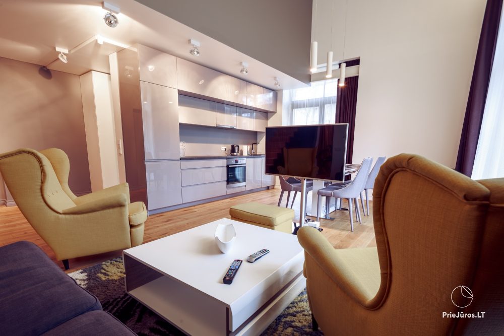 Villa Comfort w centrum Połągi, 200 metrów do morza